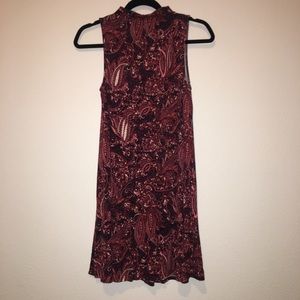 Black Patterned American Eagle Dress